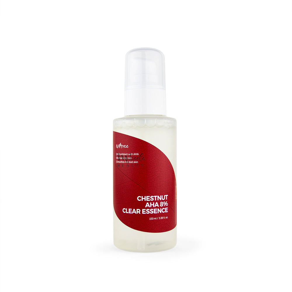 ISNTREE Chestnut AHA 8% Clear Essence Canada | Korean Skincare Mikaela ...